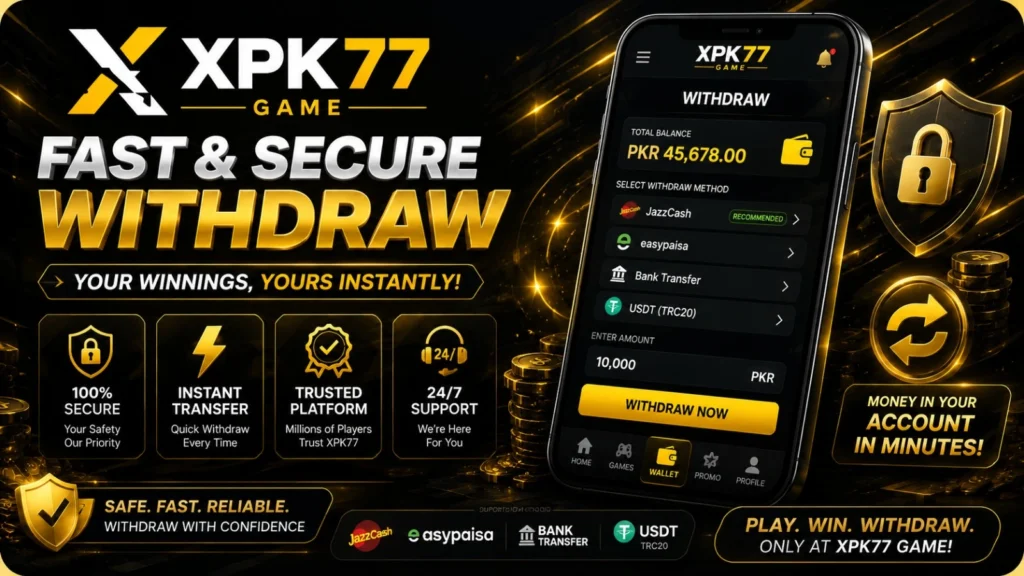 xpk77 game free withdrawal